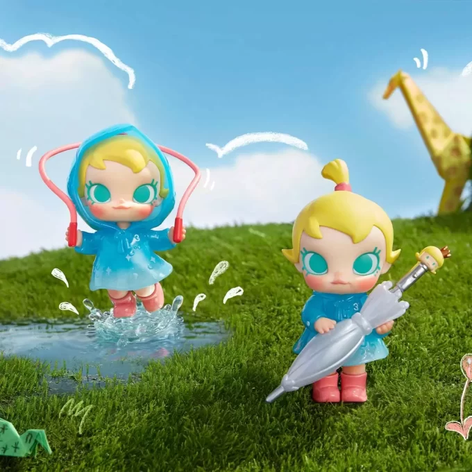 Boneco engraçado Baby Molly Raining Day
