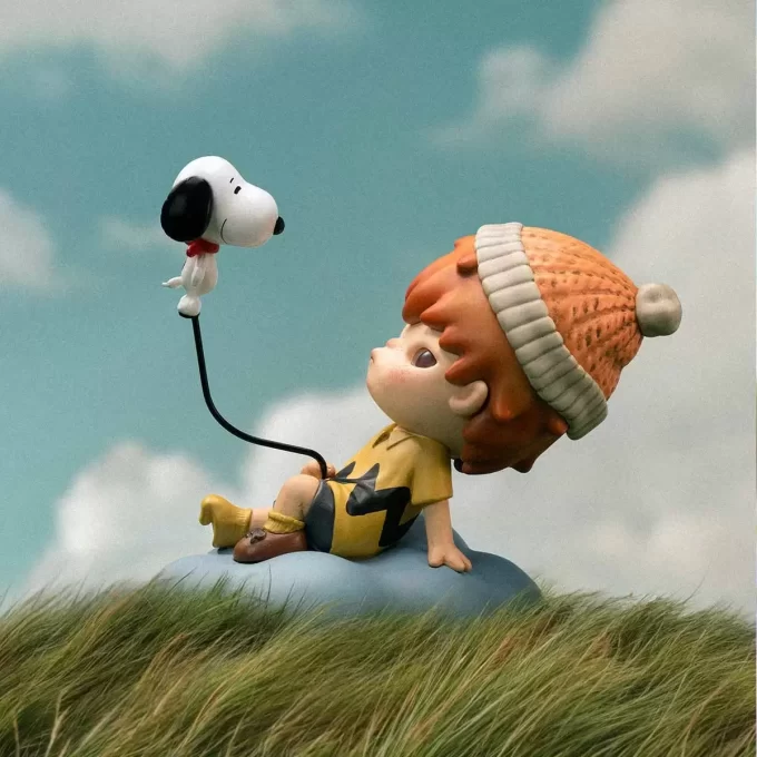 Boneco Hirono × Snoopy