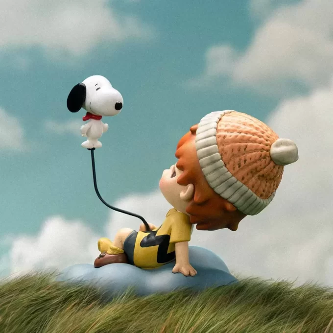 Boneco Hirono × Snoopy