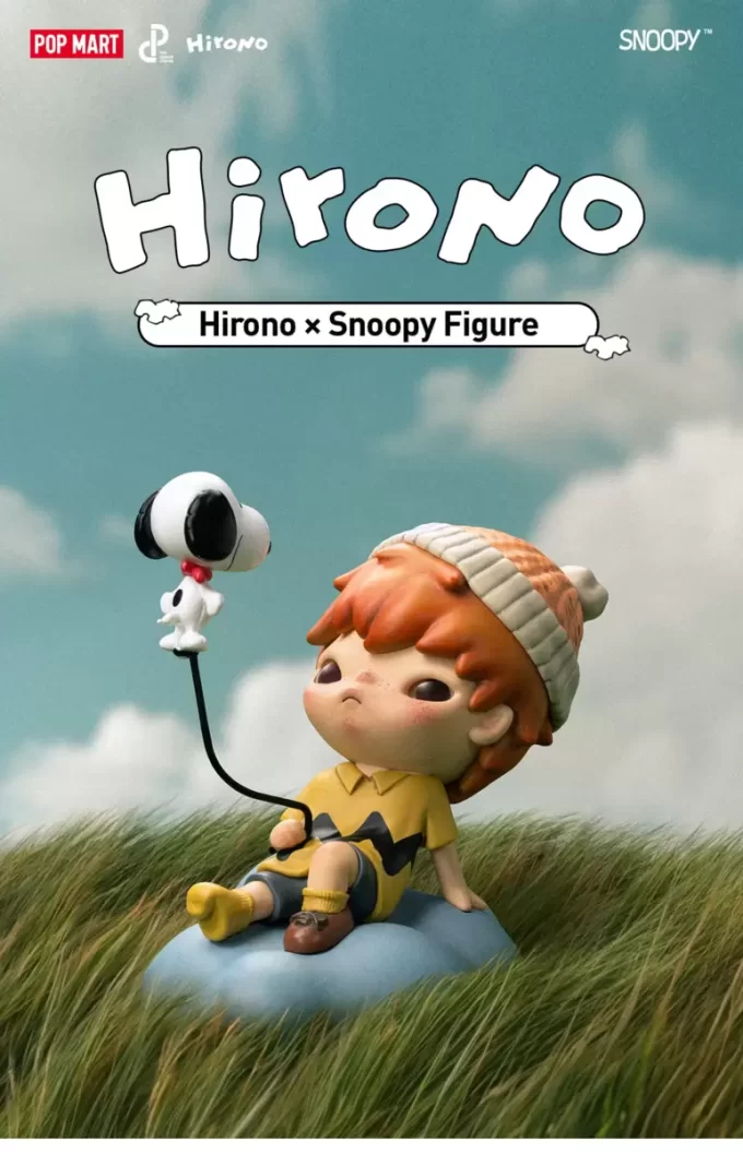 Boneco Hirono × Snoopy
