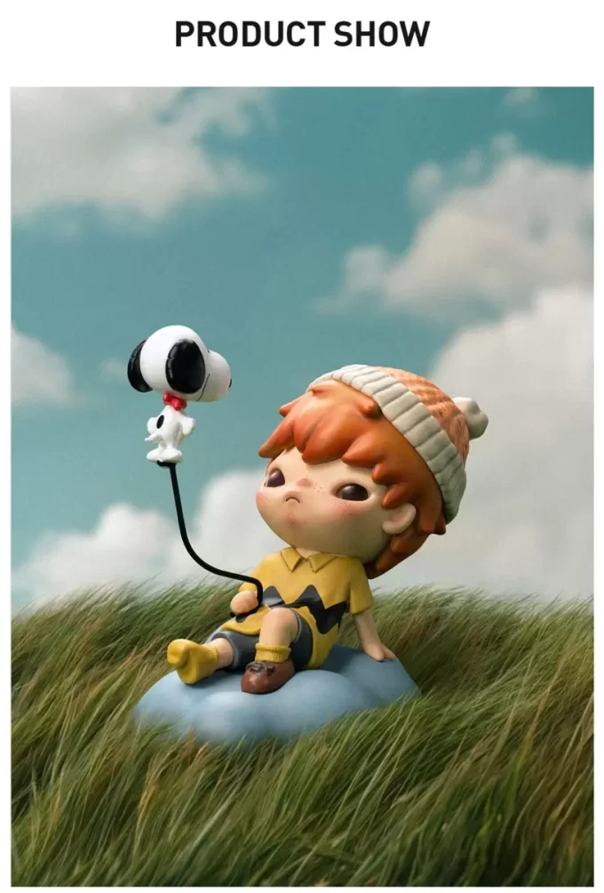 Boneco Hirono × Snoopy