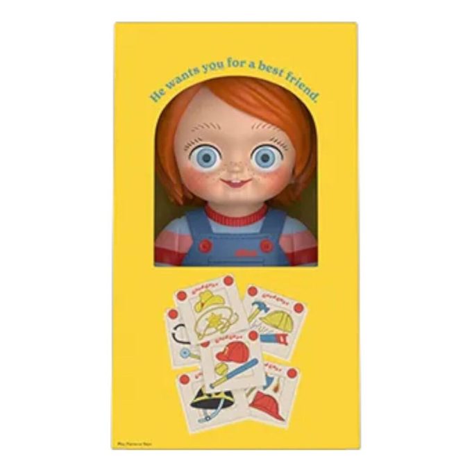 Bonecos da franquia Chucky “Boneco do Mocinho”