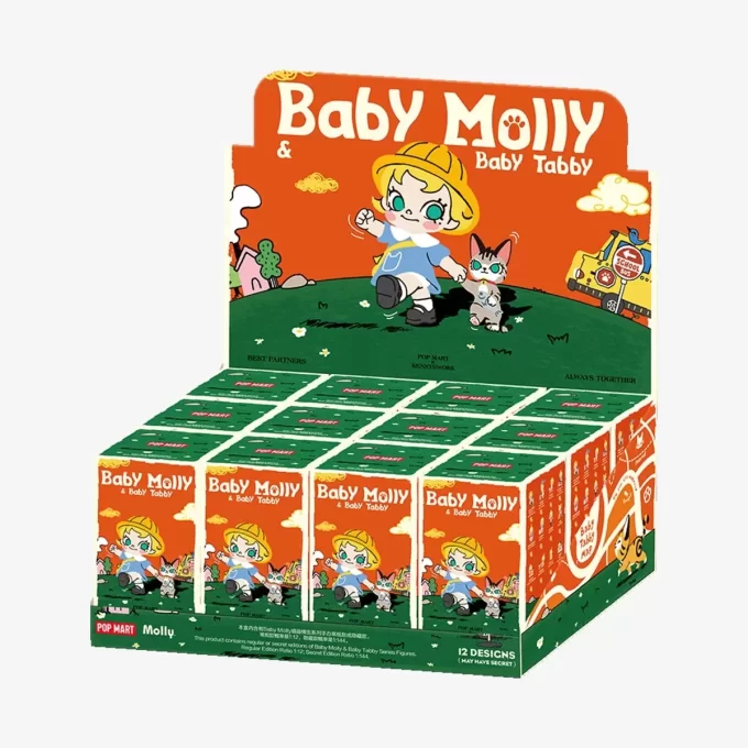 Bonecos da série Baby Molly e Baby Tabby