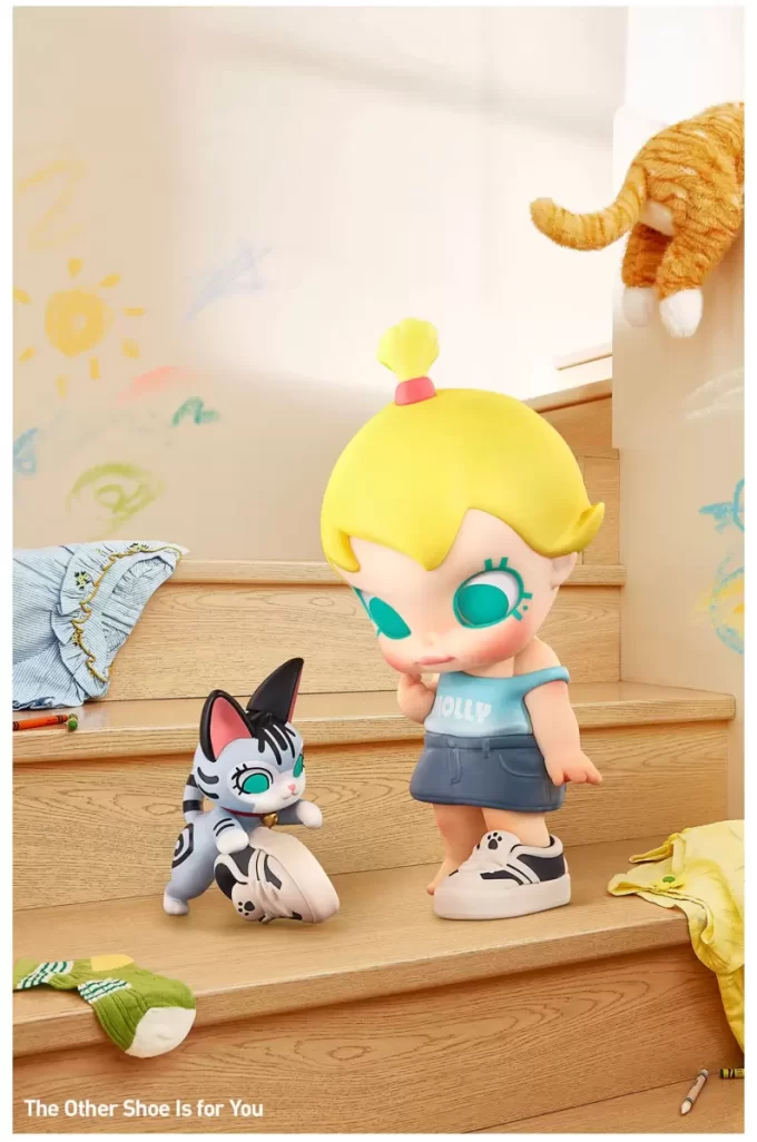 Bonecos da série Baby Molly e Baby Tabby