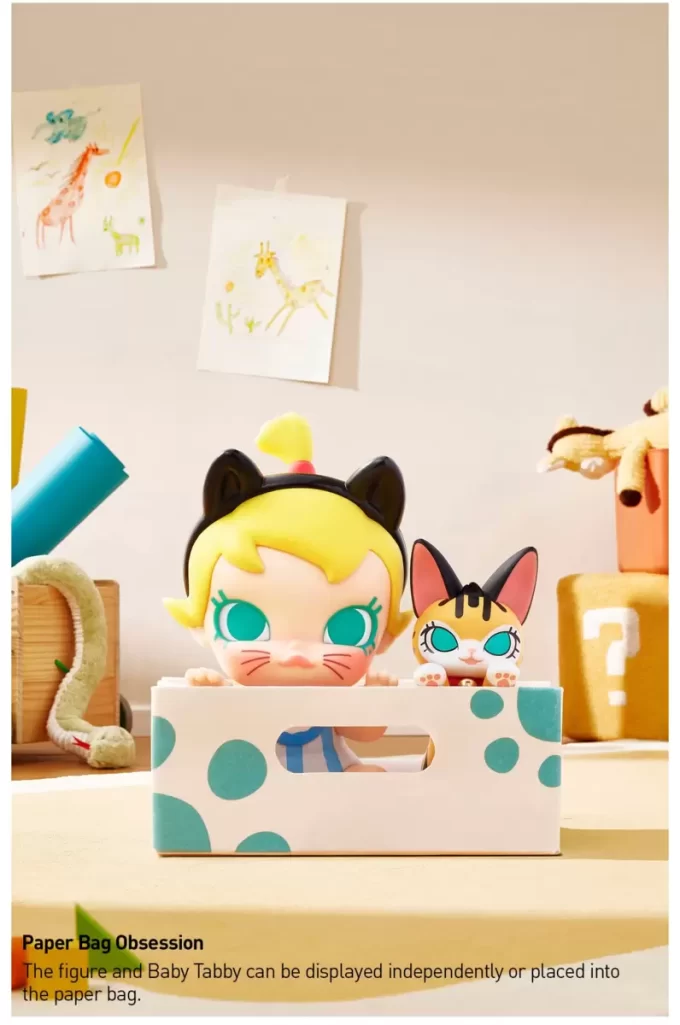 Bonecos da série Baby Molly e Baby Tabby