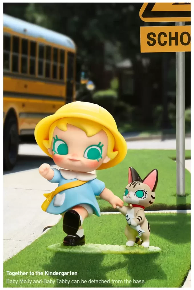 Bonecos da série Baby Molly e Baby Tabby