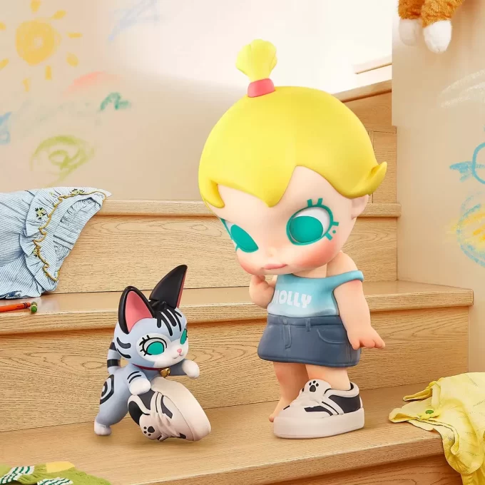Bonecos da série Baby Molly e Baby Tabby