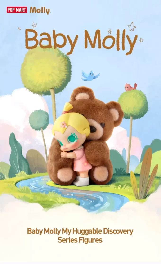 Bonecos da série Baby Molly My Huggable Discovery