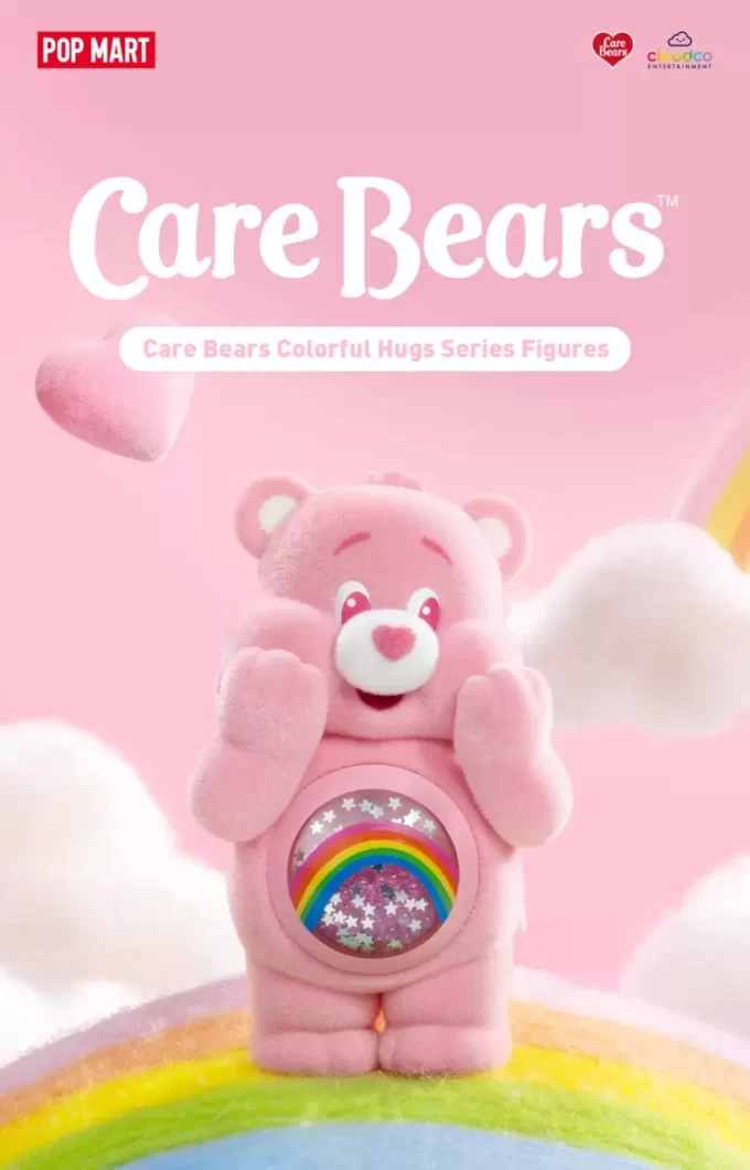 Bonecos da série Care Bears Colorful Hugs