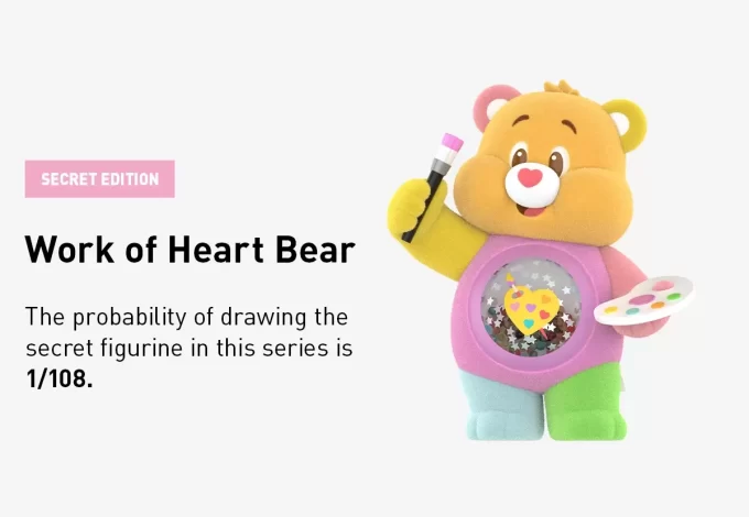 Bonecos da série Care Bears Colorful Hugs