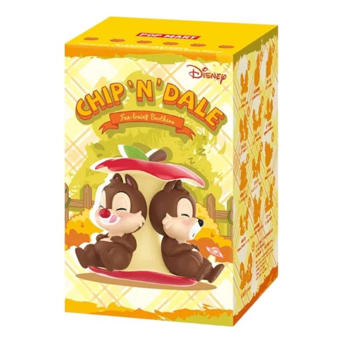 Bonecos da série Disney Chip “N Dale, divertidos e amorosos irmãos, caixa lacrada (1 caixa surpresa)