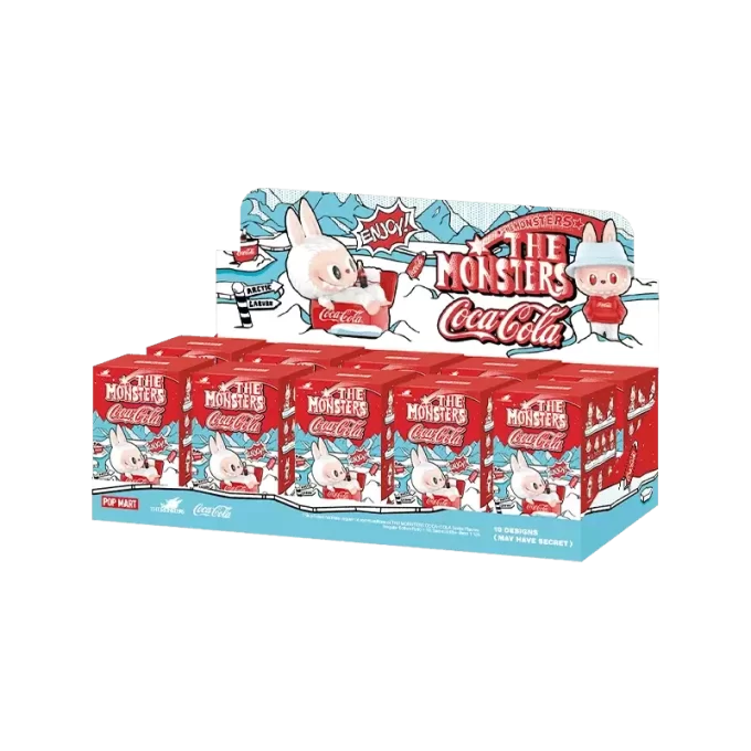 Bonecos da série THE MONSTERS COCA-COLA