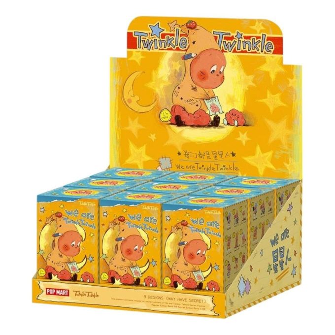 Bonecos da série We Are Twinkle Twinkle, caixa lacrada (9 caixas cegas)