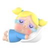 Bonecos de vinil CryBaby da Pop Mart x Meninas Superpoderosas “Bolhas para dormir”