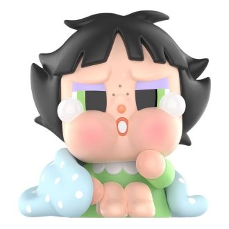 Bonecos de vinil CryBaby da Pop Mart x Meninas Superpoderosas “Copo de Manteiga para Dormir”