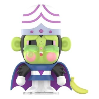 Bonecos de vinil CryBaby “Mojo Jojo” da Pop Mart x Meninas Superpoderosas