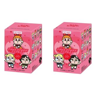Bonecos de vinil CryBaby Pop Mart x Meninas Superpoderosas, caixa lacrada (2 caixas surpresa)