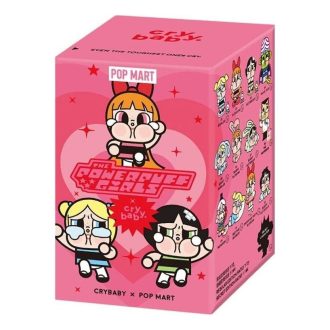 Bonecos de vinil Pop Mart x Powerpuff Girls CryBaby em caixa lacrada (1 caixa surpresa)