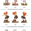 Bonecos do Lil Peach Riot Western Riot