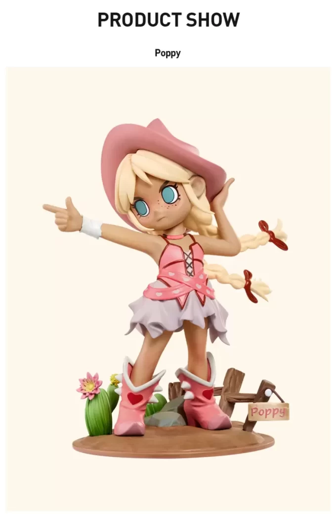 Bonecos do Lil Peach Riot Western Riot