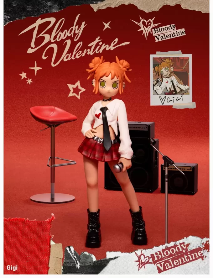 Bonecos do Peach Riot Bloody Valentine