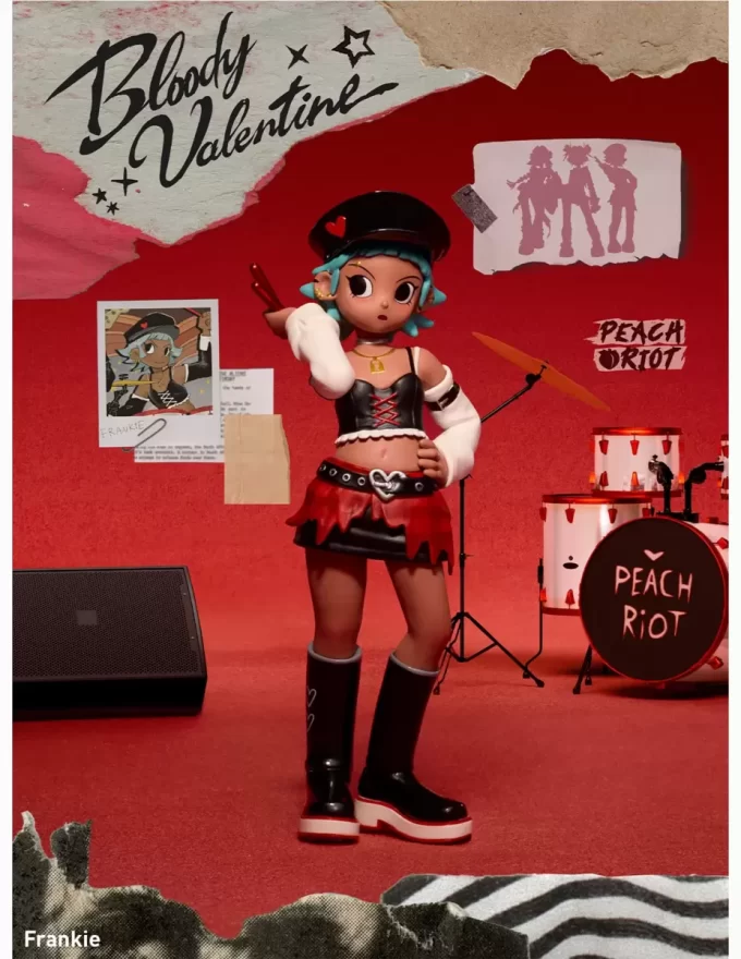 Bonecos do Peach Riot Bloody Valentine