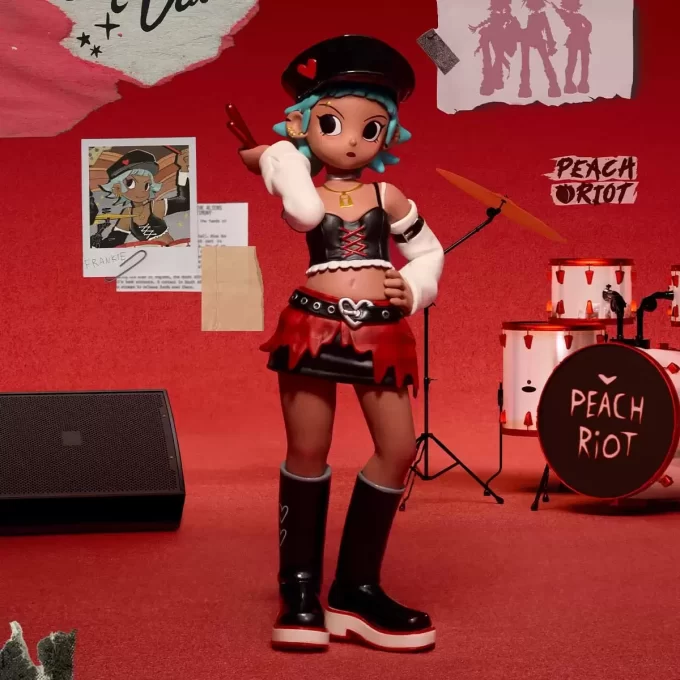 Bonecos do Peach Riot Bloody Valentine