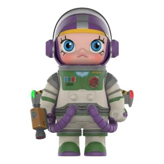 Pop Mart x Disney Mega Space Molly 1000% Buzz Lightyear Edição Especial Figuras