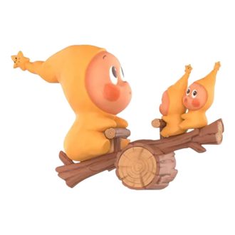Brilha Brilha Seja uma Pequena Estrela Figuras “Gangorra”