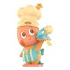 Brilha Brilha Seja uma Pequena Estrela Figuras “O Chef Mágico”