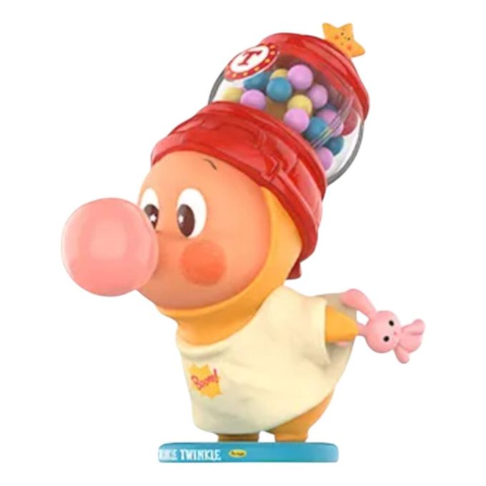 Brilha Brilha Seja uma Pequena Estrela Figuras “Soprando Chiclete”
