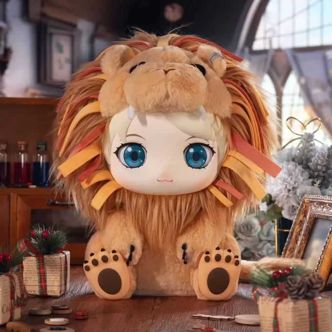 Brinquedo de pelúcia de PVC Harry Potter Leo