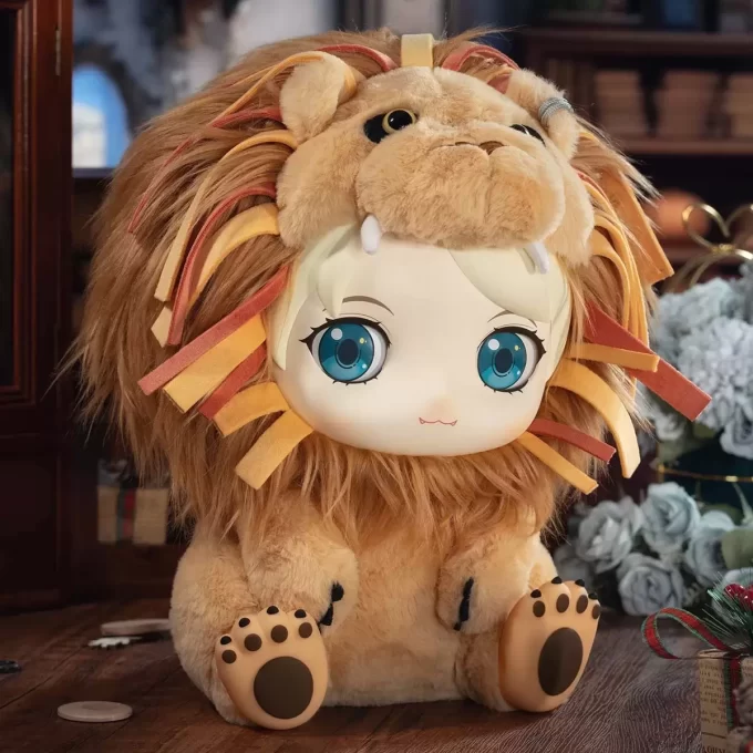 Brinquedo de pelúcia de PVC Harry Potter Leo