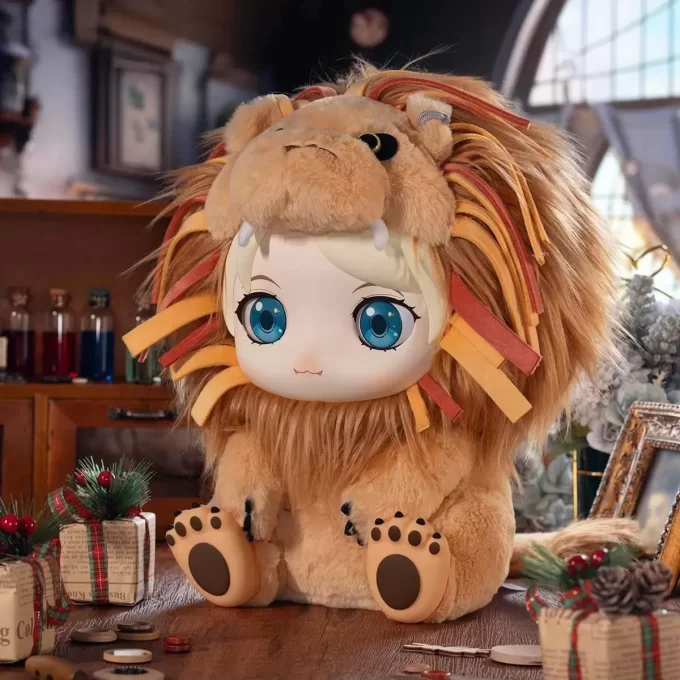 Brinquedo de pelúcia de PVC Harry Potter Leo