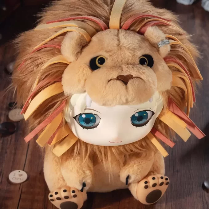 Brinquedo de pelúcia de PVC Harry Potter Leo