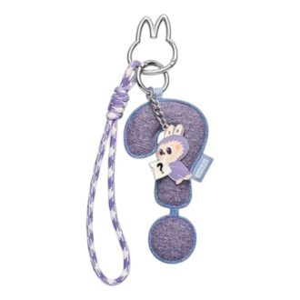Broche Labubu para pingente de carta de amor “?”