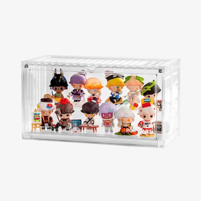 Caixa de exposição modular transparente POP
