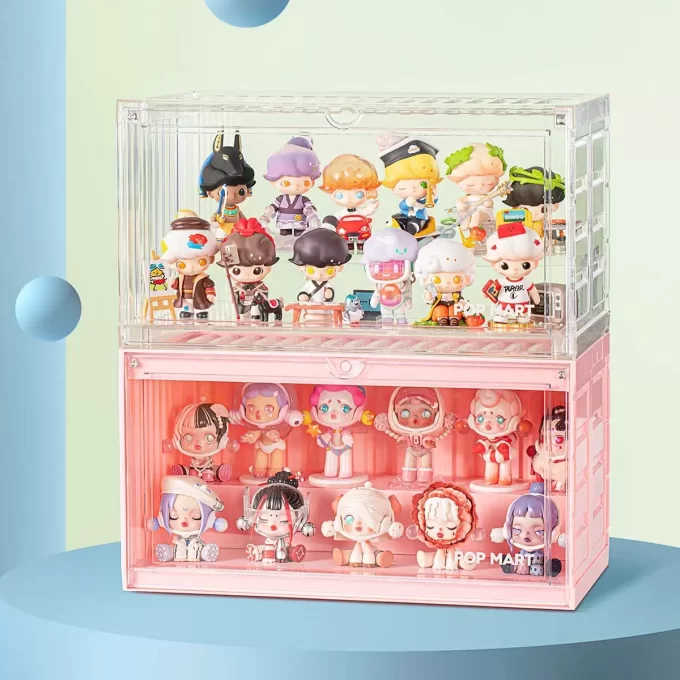 Caixa de exposição modular transparente POP