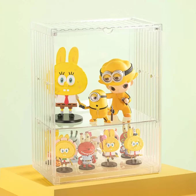 Caixa de exposição modular transparente POP 400%