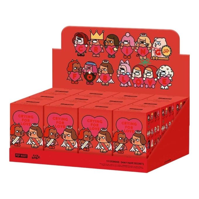Caixa lacrada com bonecos Crybaby Crying For Love (12 caixas surpresa)