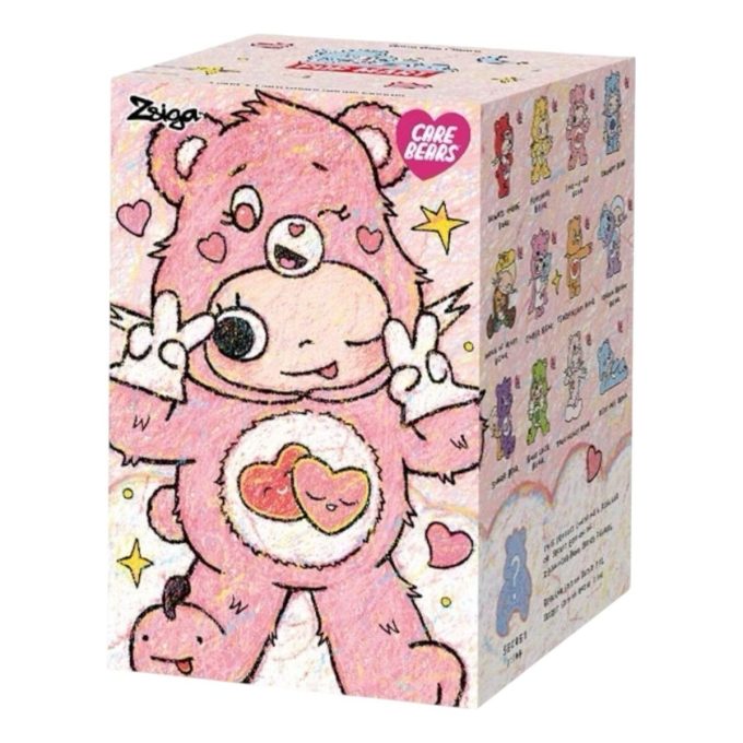 Caixa lacrada com bonecos Ursinhos Carinhosos Pop Mart x Zsiga (1 caixa surpresa)