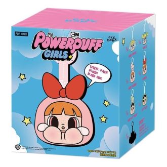 Caixa lacrada com pingente CryBaby da Pop Mart x Meninas Superpoderosas (1 caixa surpresa)