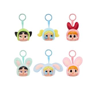 Caixa lacrada com pingente CryBaby da Pop Mart x Meninas Superpoderosas (1 caixa surpresa)