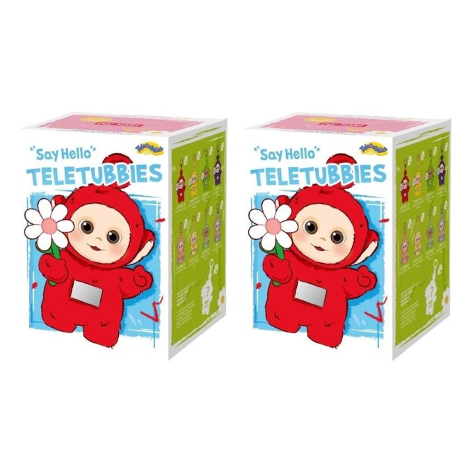 Caixa lacrada dos bonecos Teletubbies Say Hello (2 caixas surpresa)
