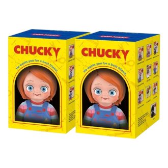 Caixa lacrada para bonecos da série Chucky Franchise (2 caixas surpresa)