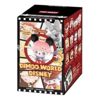 Caixa lacrada para bonecos Disney Dimoo World (1 caixa surpresa)