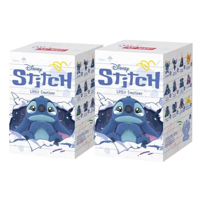 Caixa lacrada para bonecos Disney Stitch Little Emotions (2 caixas surpresa)