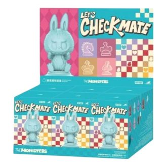 Caixa lacrada para velas perfumadas Labubu Let’s Checkmate (6 caixas surpresa)