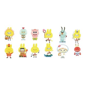 Caixa lacrada Pop Mart x Bob Esponja Os Monstros Labubu (1 caixa surpresa)