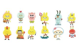 Caixa lacrada Pop Mart x Bob Esponja Os Monstros Labubu (2 caixas surpresa)